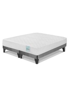 Cama Europea Himlen 2 Plazas Base Dividida